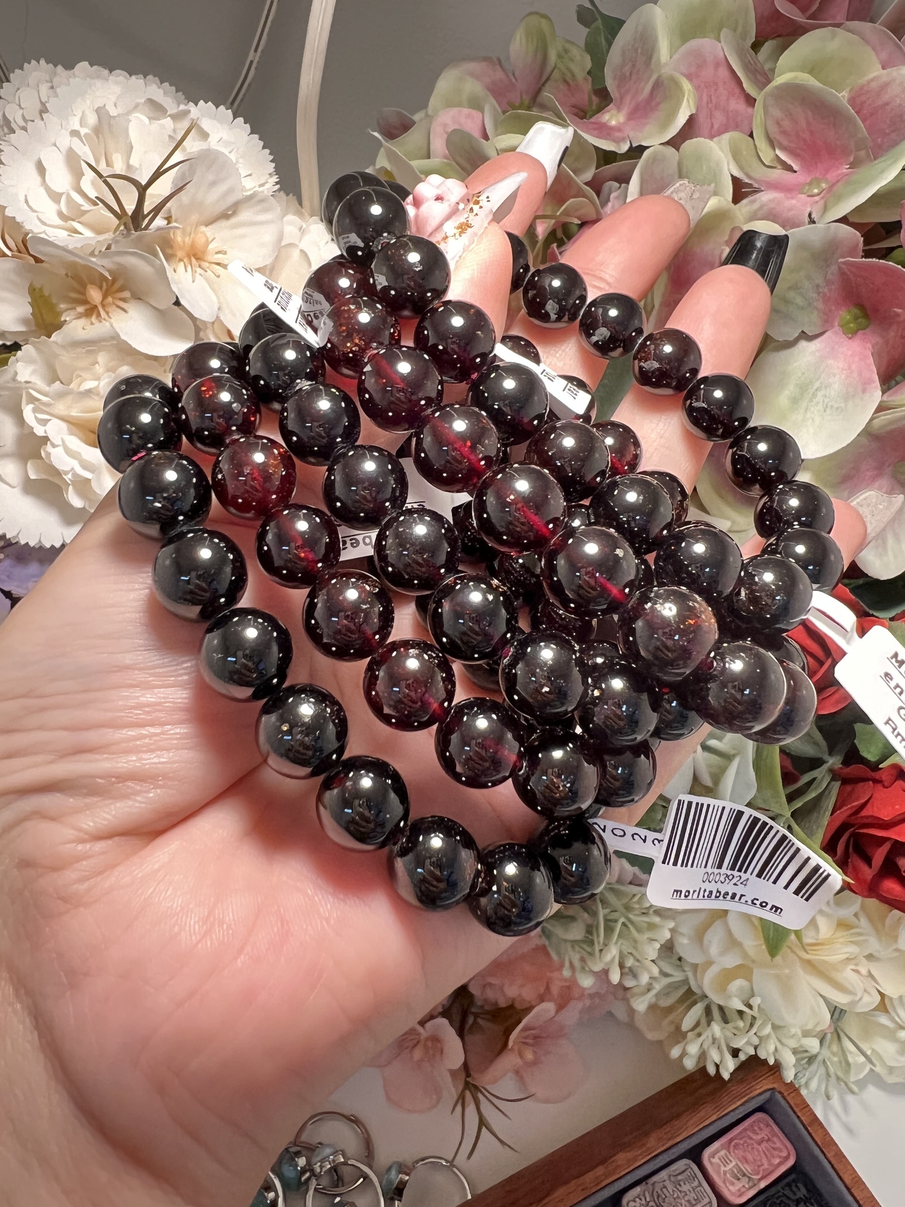 Garnet Bracelet For Energizing & Regenerating For Men & Women - Plus Value