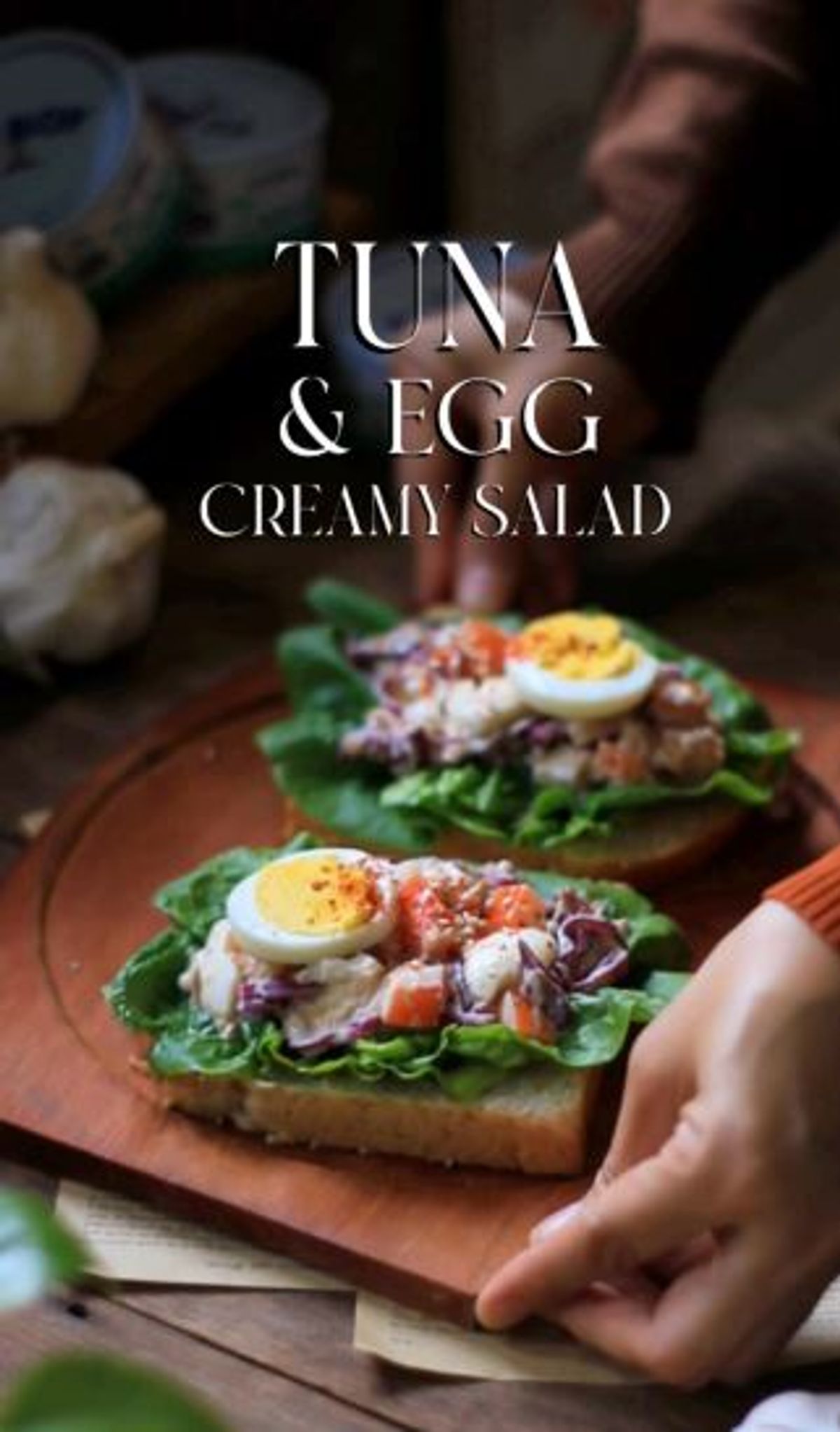 Tuna & Egg Creamy Salad