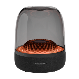 Support En Noyer Pour Enceintes Harman Kardon Aura Studio 3/4/5 Et SoundSticks - Design élégant, Antidérapant, Améliore Le Son Et économise L'espace