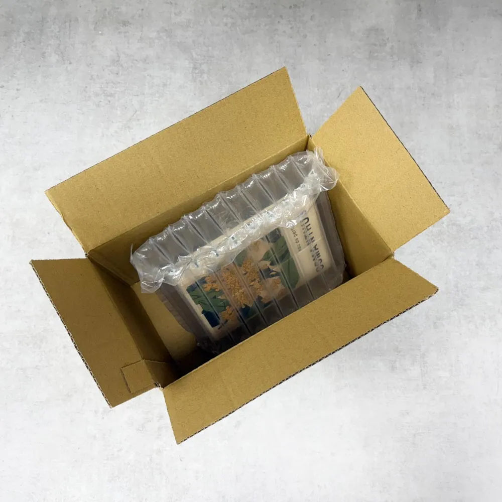 氣柱袋包裝盒裝香水2