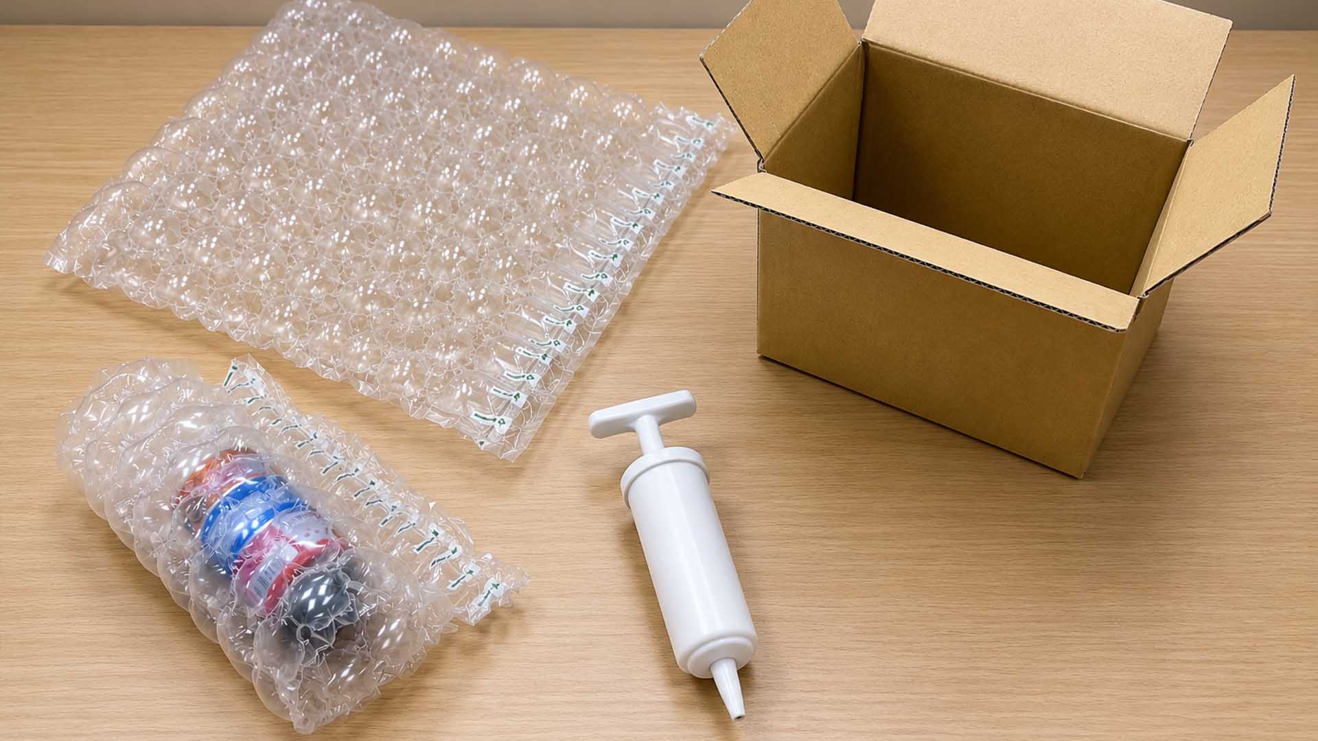 氣泡布保護力不夠？少量出貨可以考慮這種充氣包材