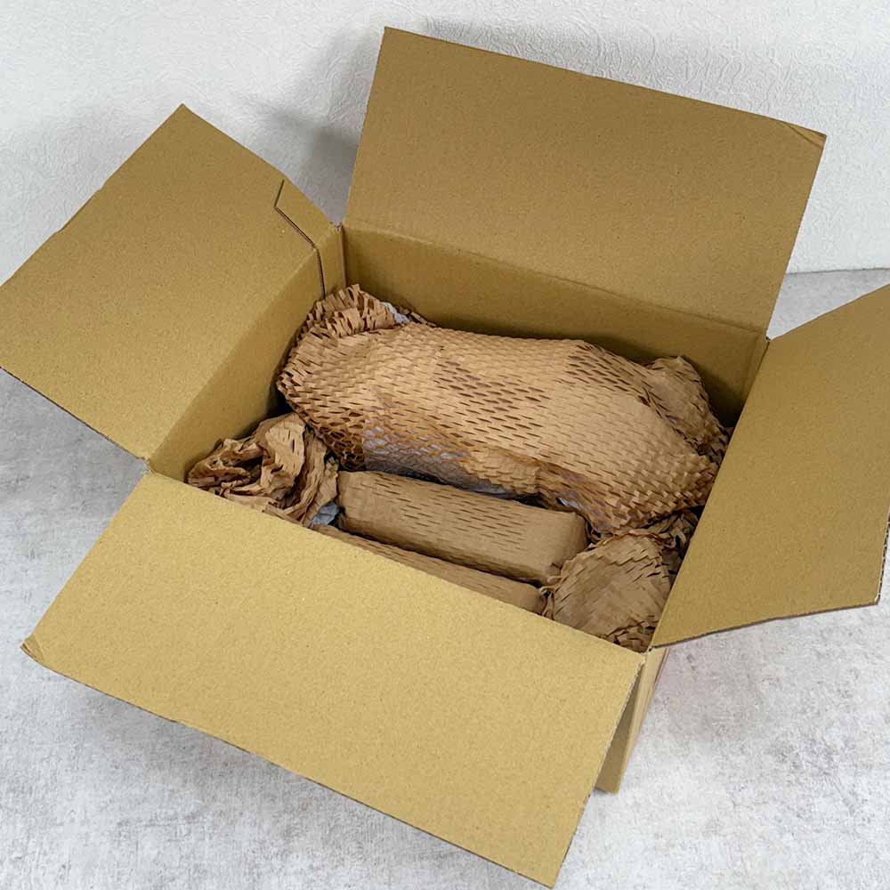 蜂巢紙包裝商品與箱內防撞