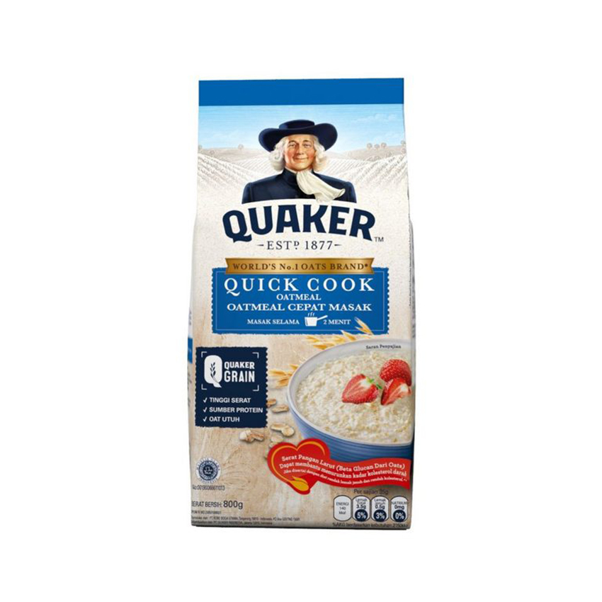 Quaker Quick Cook Oats 800g+Food Keeper – Citimart