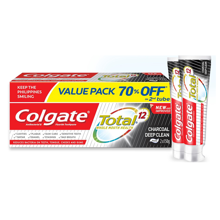 Colgate Total Charcoal 150G Twin Pack.jpg