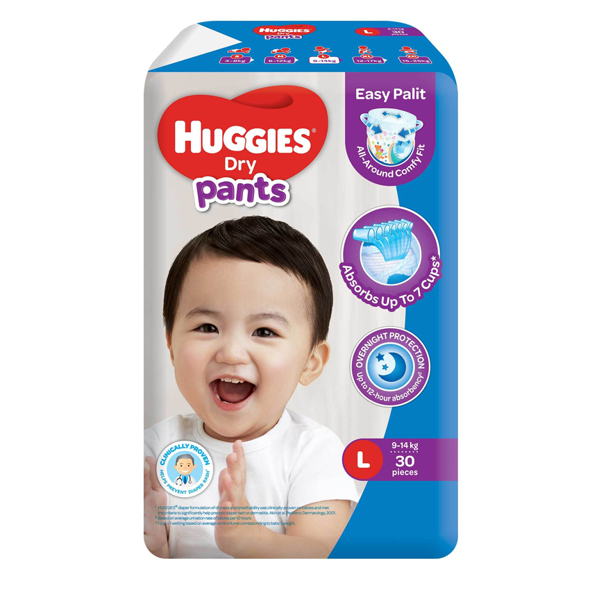 Huggies Dry Pants Eco Large 30 s Citimart Huggies Dry Pants Eco Large 30 s Citimart