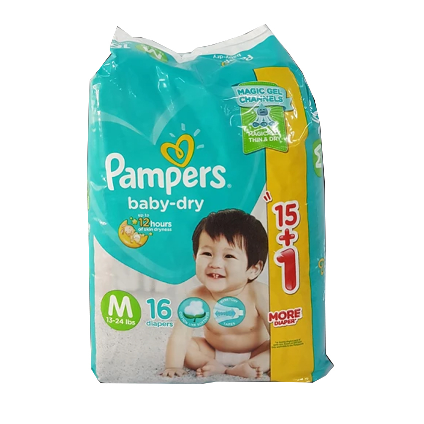 Buy Pampers Baby Diaper - Pants, Medium, 7-12 kg, Soft Cotton, Soaks up to  12 Hours Online at Best Price of Rs 1653.44 - bigbasket