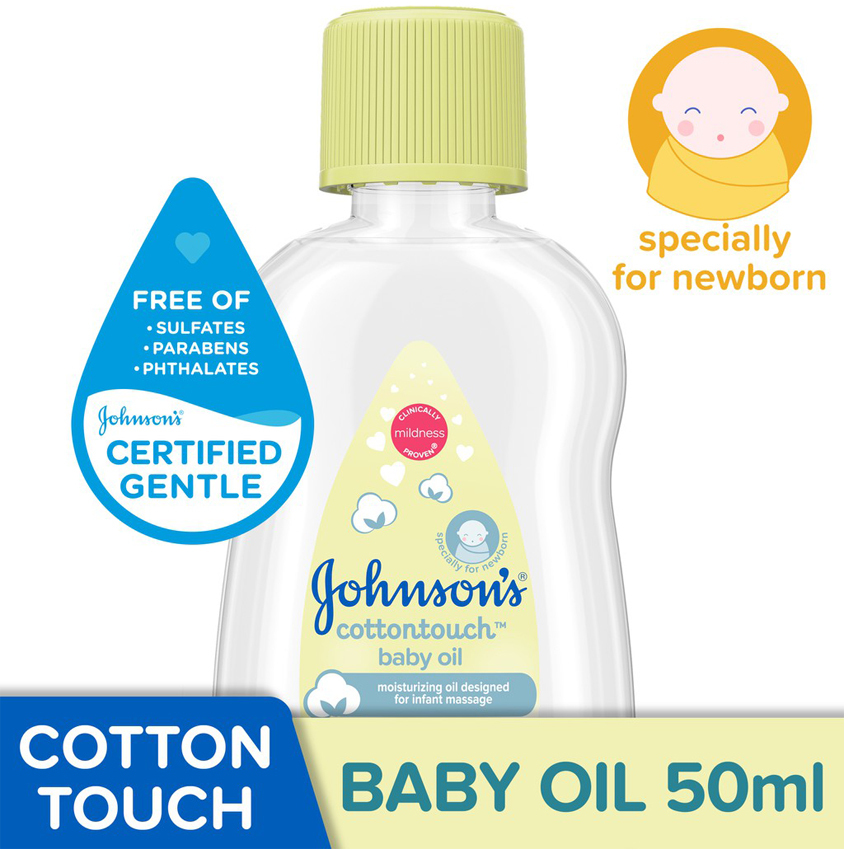 JOHNSONS BABY, Johnson's Baby Oil 125ml-Newborn, Baby Essentials, Baby  Care, Baby Massage Oil, Baby Oil for Newborn