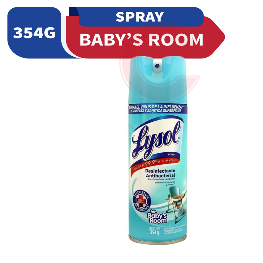 Lysol Disinfectant Spray For Baby'S Room 354g – Citimart