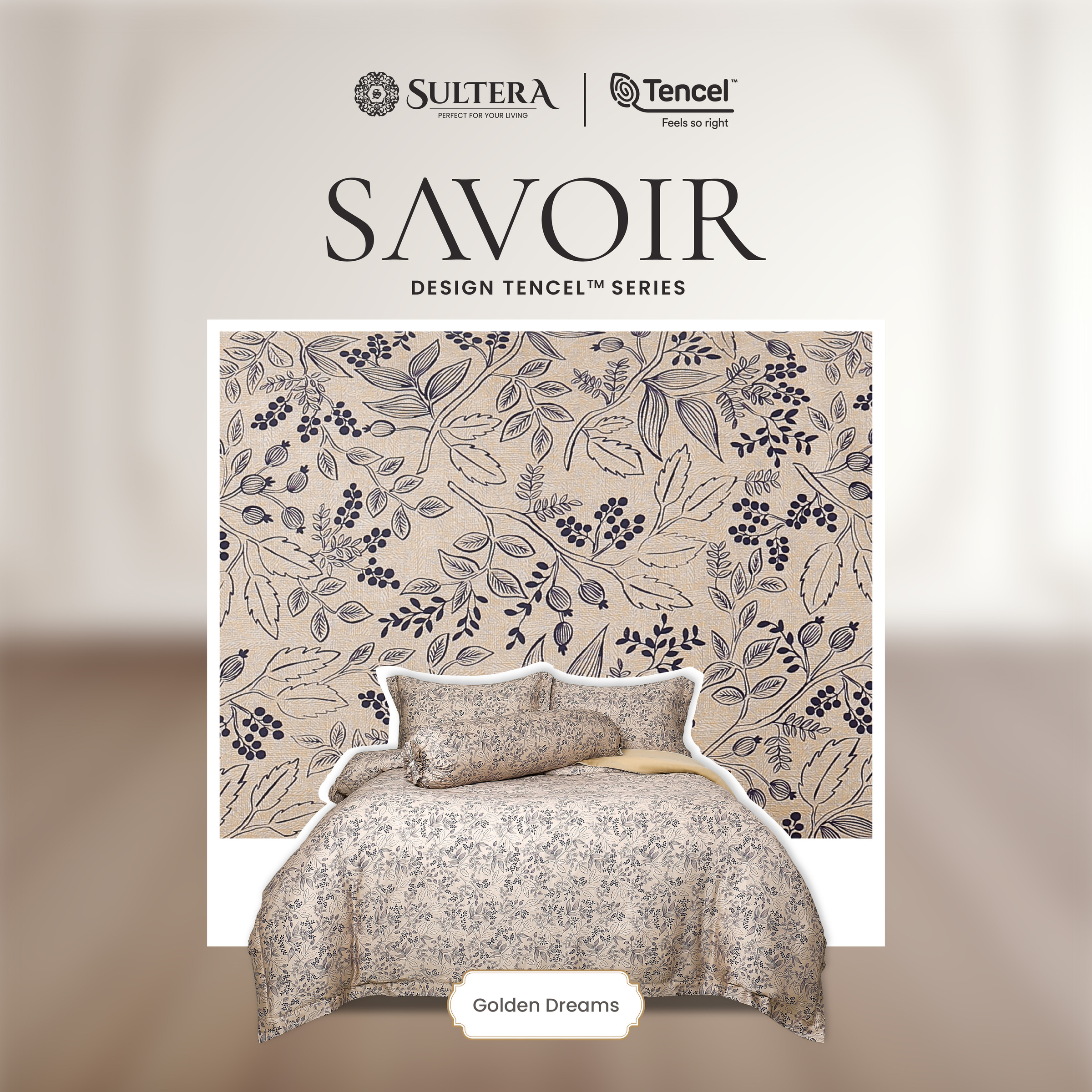 Pattern Close-up Design Tencel-01