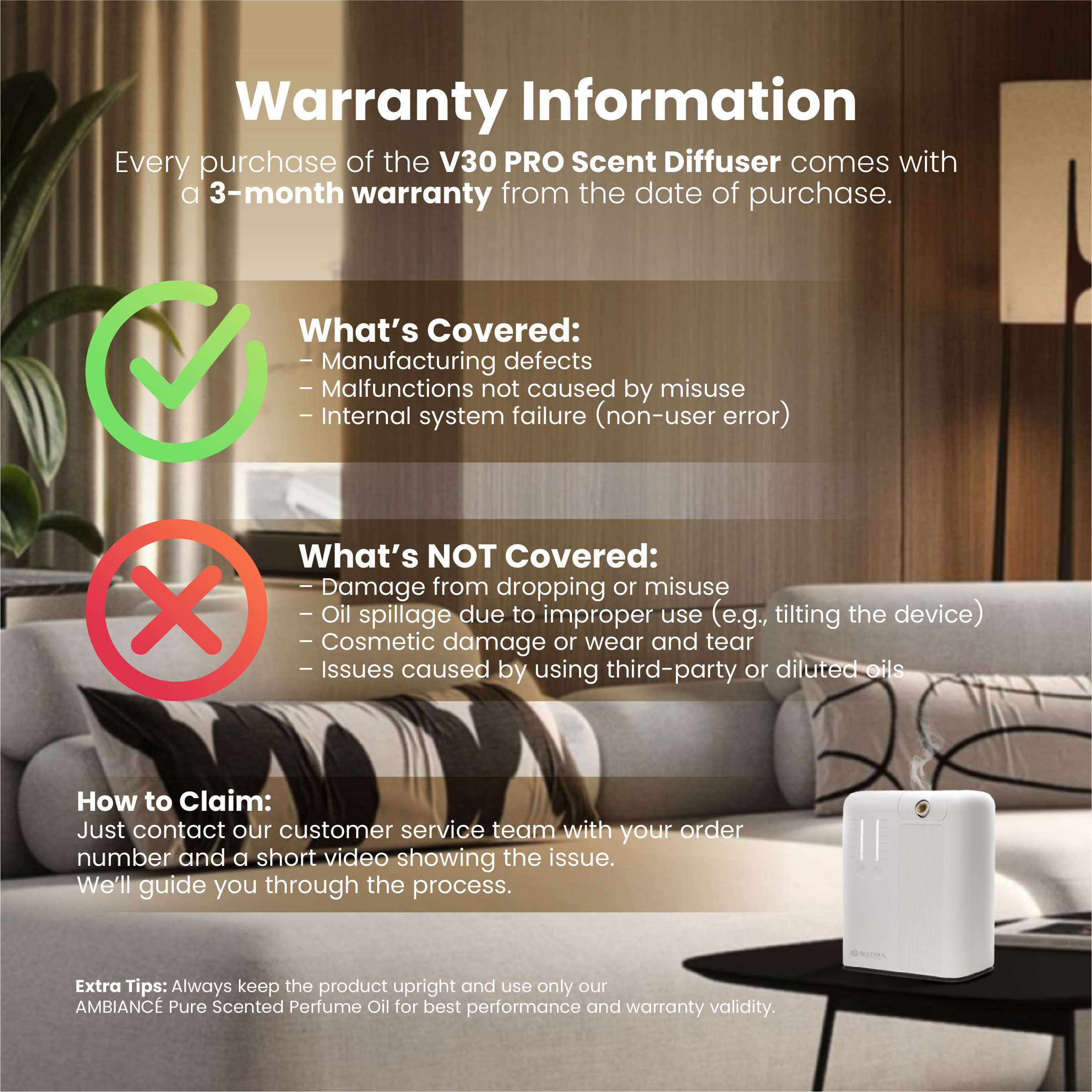 AMBIANCE Warranty