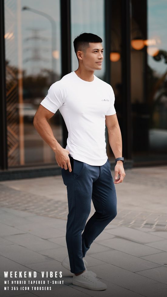 MT Hybrid Tapered T-shirt  | MUSCLE TAILOR | Muscle Fit Design For Men 健身時尚品牌