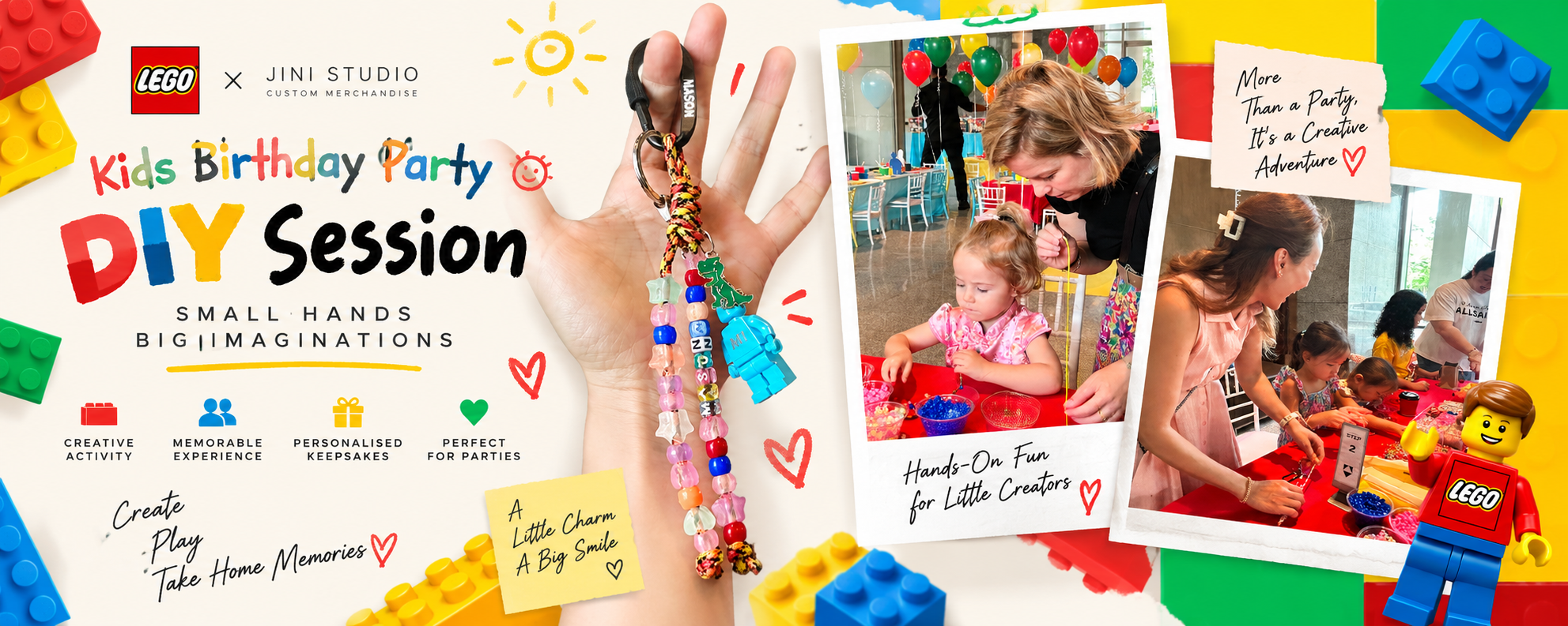 Beyond Goodie Bags: How a LEGO Birthday Party Proved Handmade Workshops Create Unforgettable Event Magic
