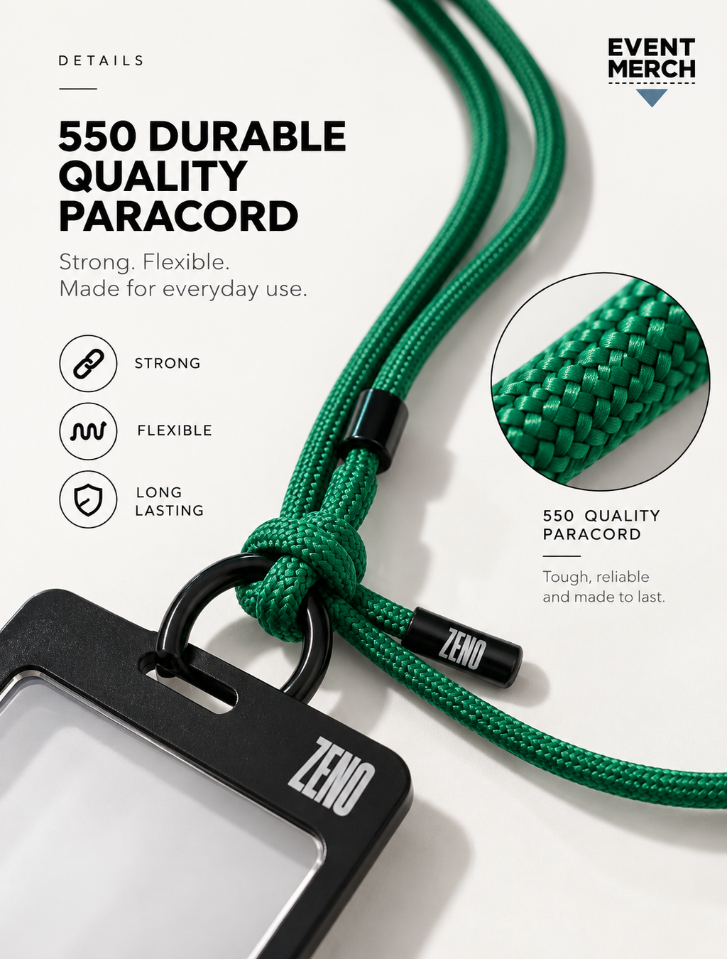 Custom ZENO staff lanyards with logo engraving supplied for corporate clients in Malaysia, Singapore, India and Australia