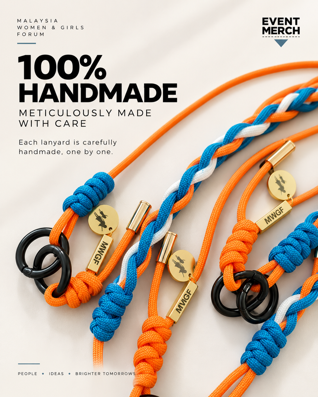Custom corporate gift and event merchandise lanyard Malaysia Singapore