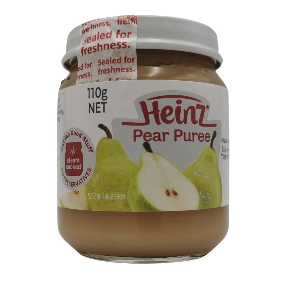 heinz pear puree