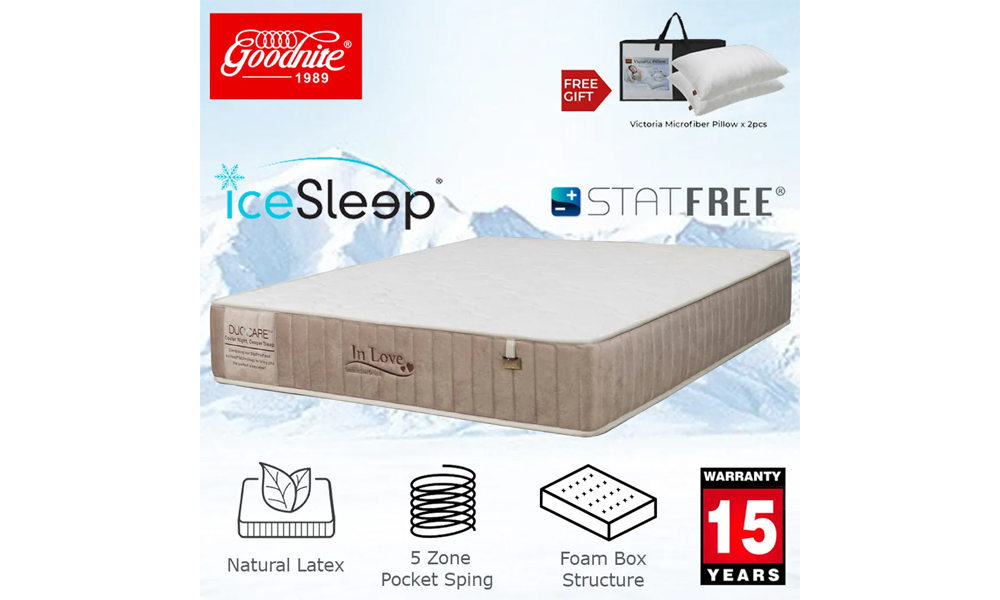 Goodnite FDMT2999 11inch Medium Firm 5 Zone Pocket Spring Mattress