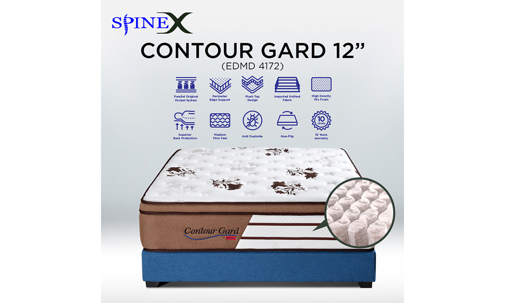 Spinex FDMT1515 Value Series Medium Firm with Parallel Original Pocket Spring System Mattress