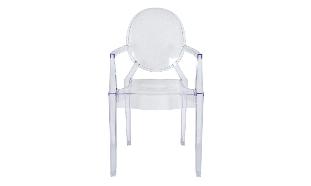 Modern Design Transparent Polycarbonate Arm Chair
