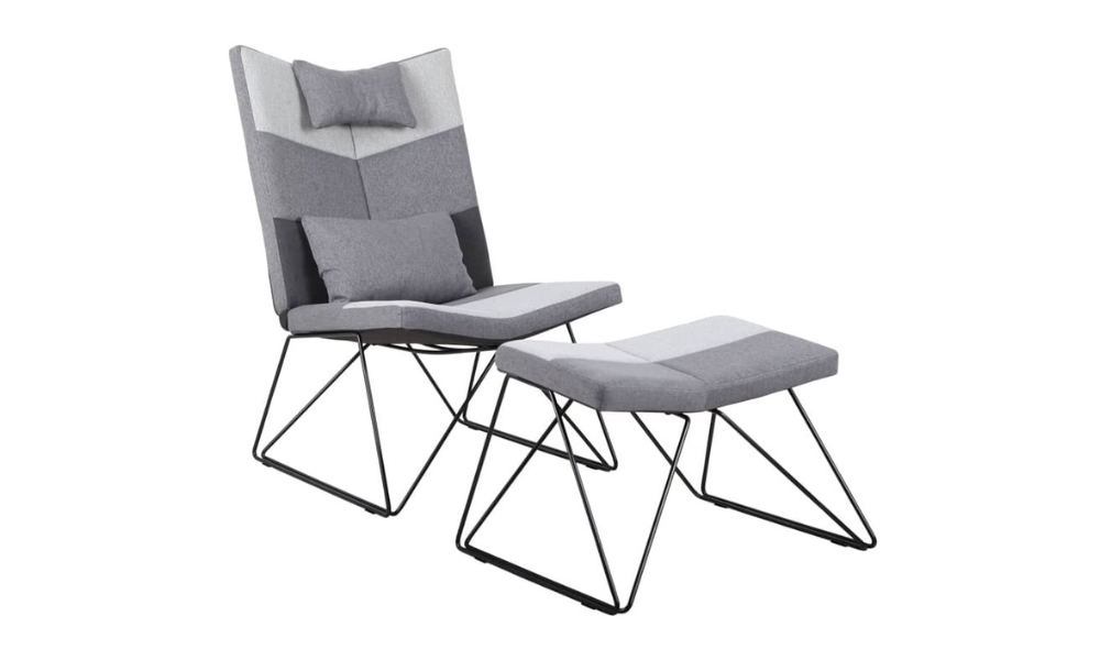 Best Relaxing Nursing Chair with Foot Stool in Soft Grey in Malaysia 2023