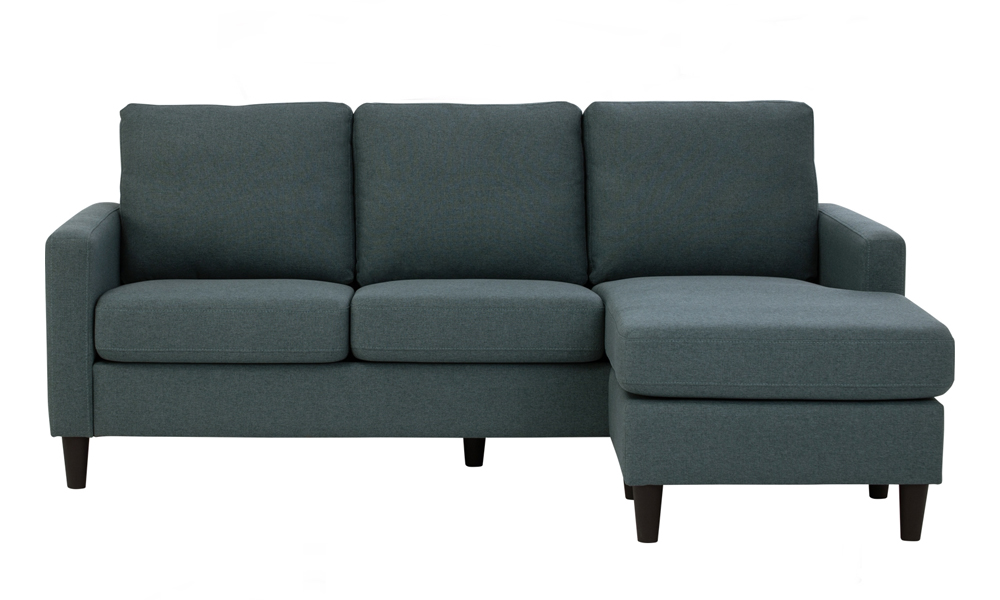 Best L-shaped office sofa in Nile Green