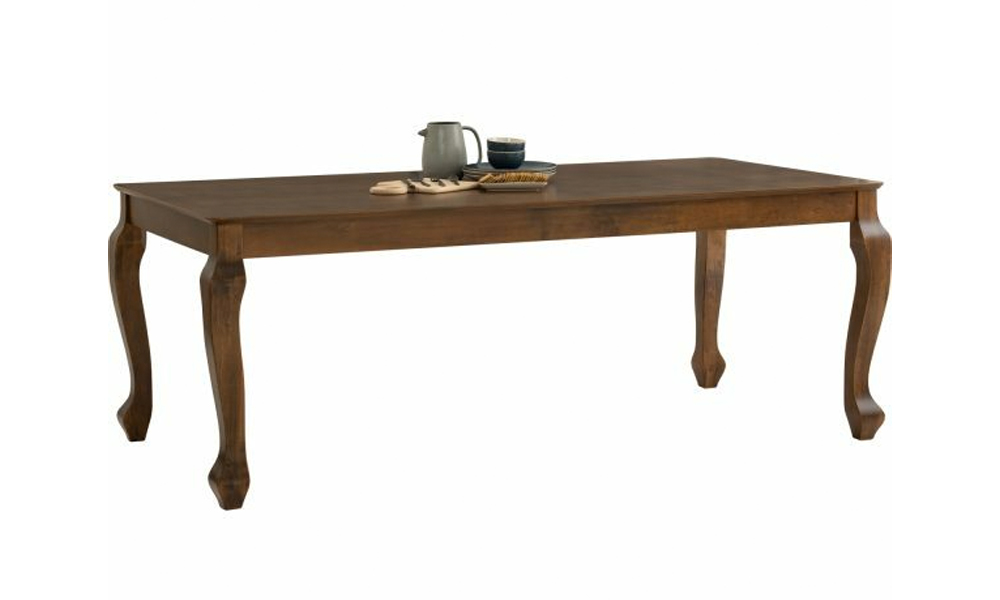 Rectangle wood dining table
