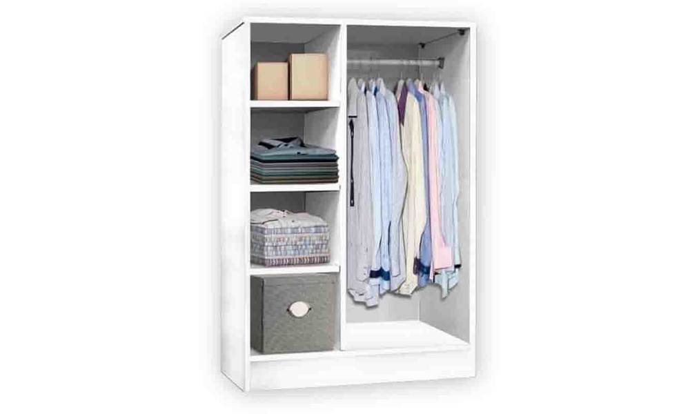 Open Style Wardrobe in White