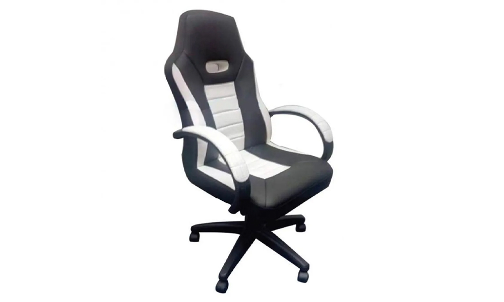 VDGC0640W Lightweight E-Sports Gaming Chair in White and Black