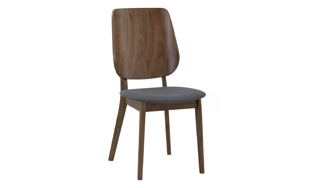 Armless Solid Wood Dining Chair