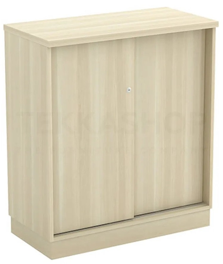 wooden sliding doors low side cabinet for accessibility