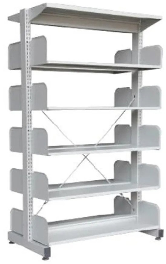 a 5-tier library rack 