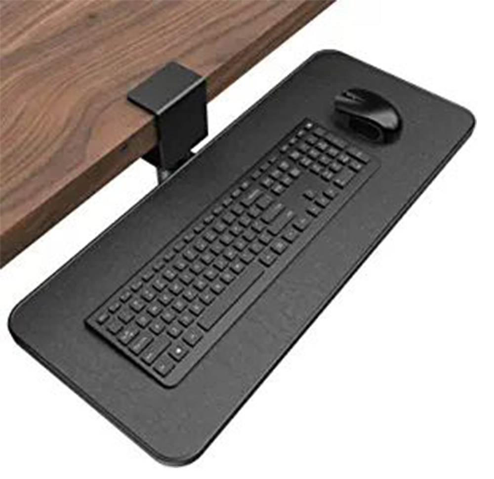 rotating keyboard tray for table