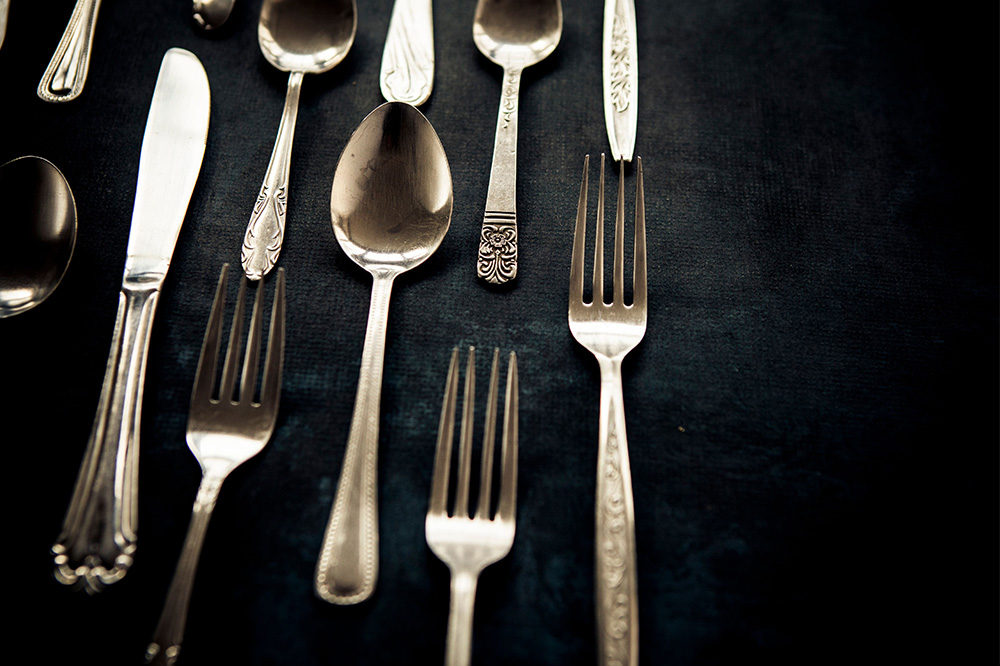 Silverware for luxurious dining experience