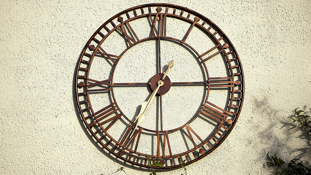 old world wall clock
