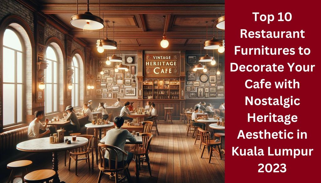 Top 10 Restaurant Furnitures To Decorate Your Cafe with a Nostalgic Heritage Aesthetic in Kuala Lumpur 2023