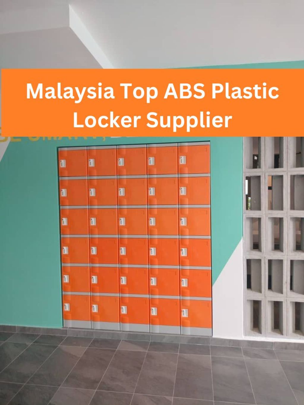 Malaysia Top ABS Plastic Locker Supplier