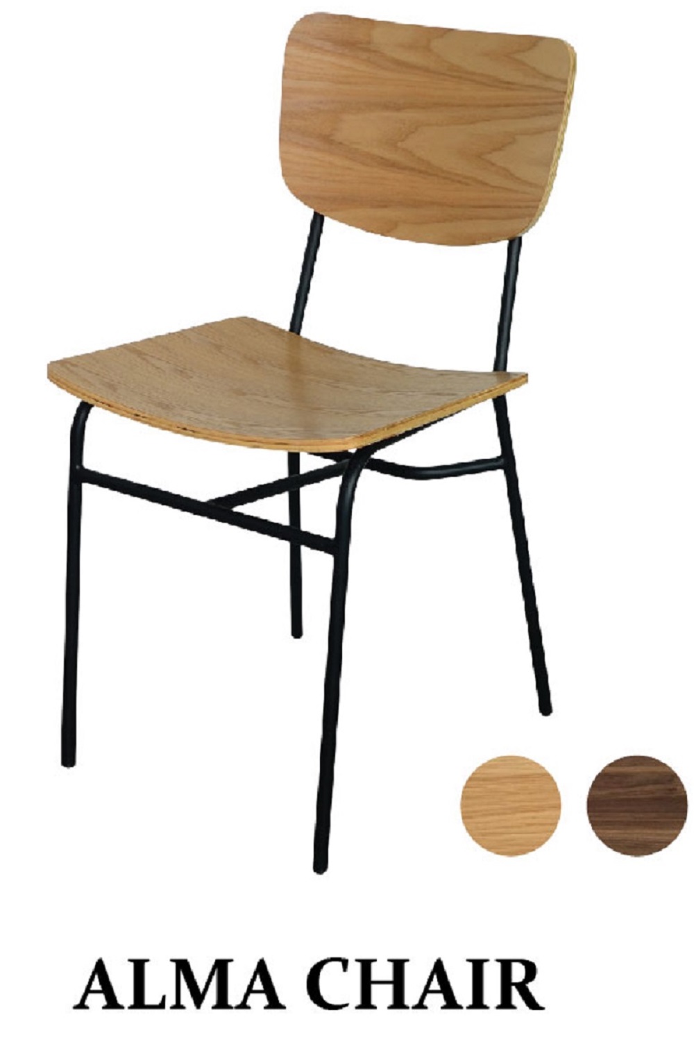 Industrial Style Dining Chair Suitable For Cafe