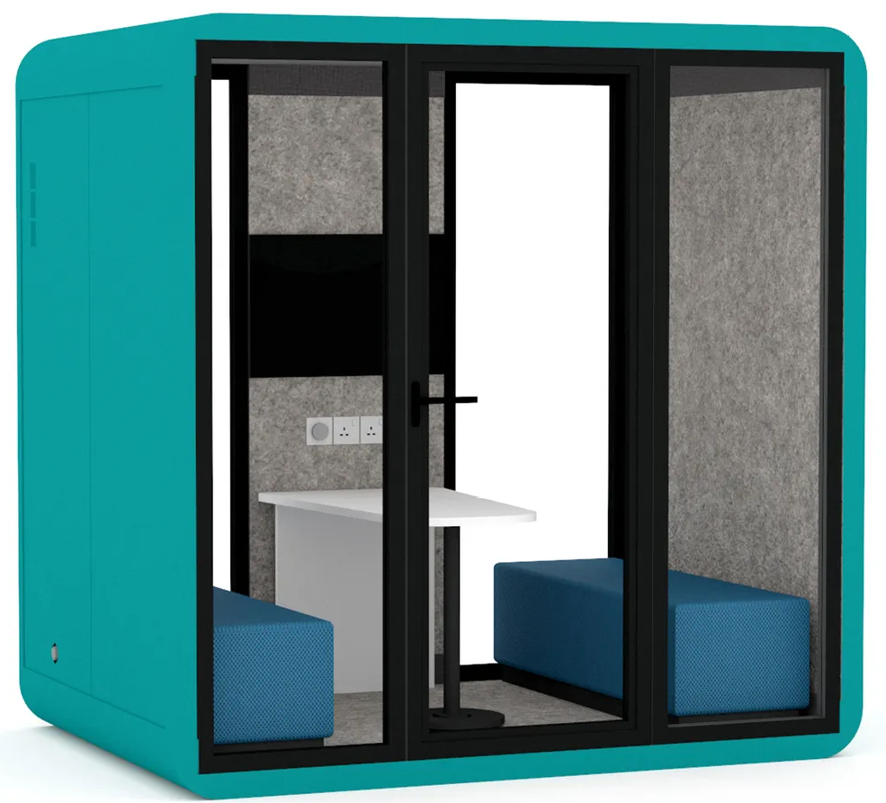 Cost effective meeting solution for private meeting pods