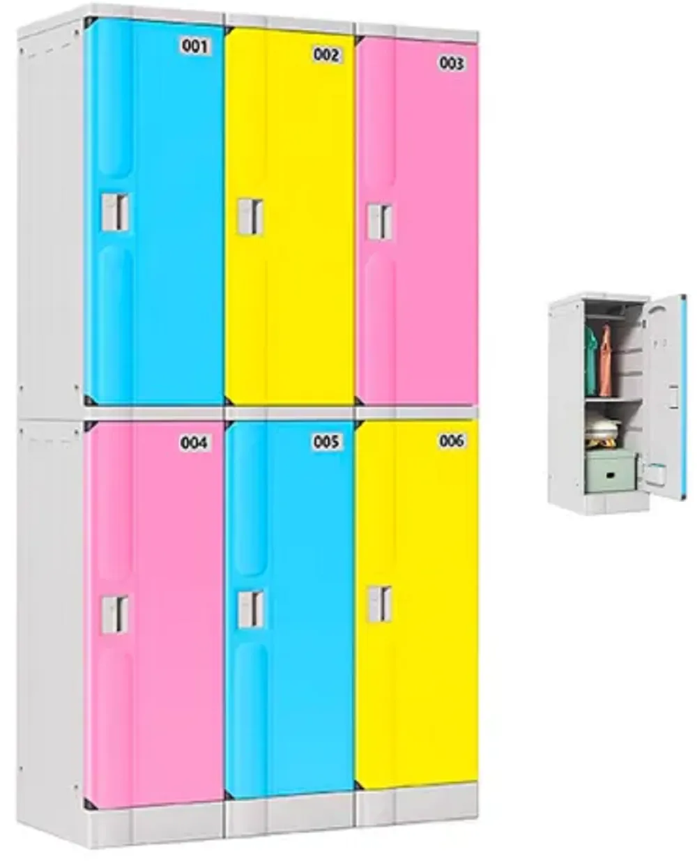 Lightweight and Easy to Install ABS Plastic Locker