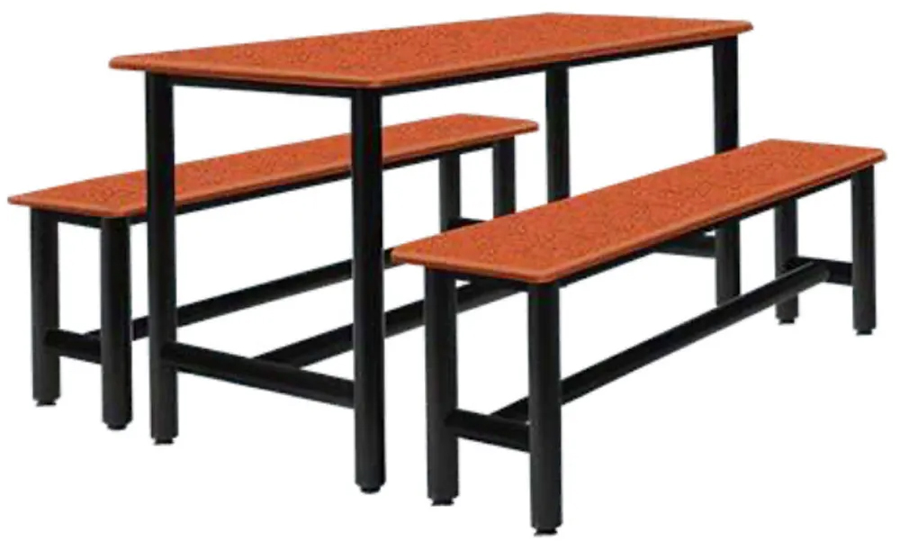 red canteen bench table for boarding schools around kuala lumpur