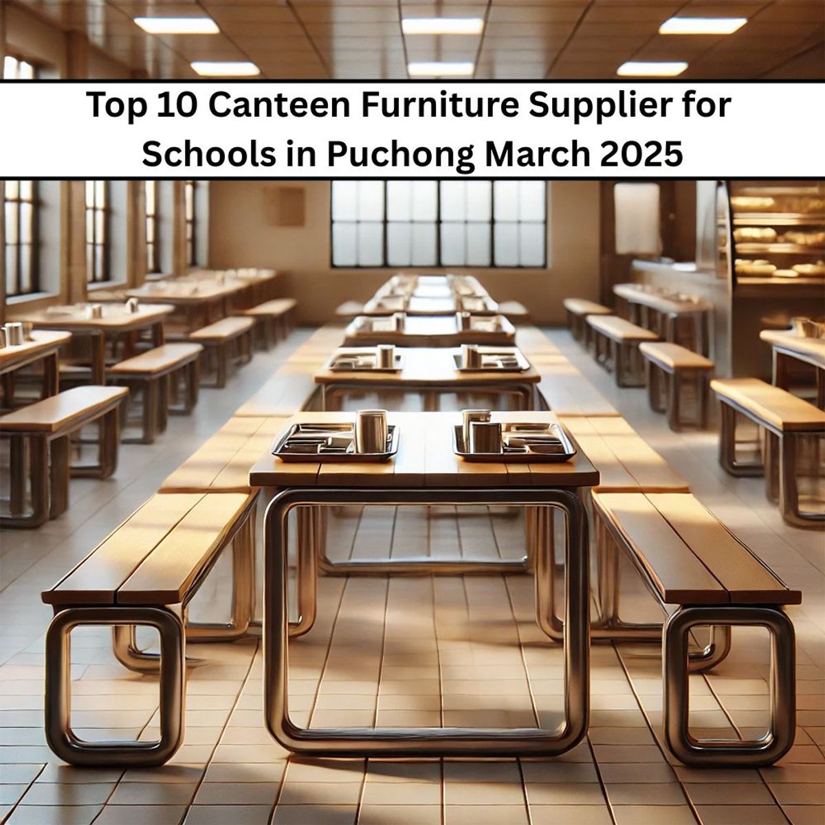 Top 10 Canteen Furniture Supplier for Schools in Puchong March 2025