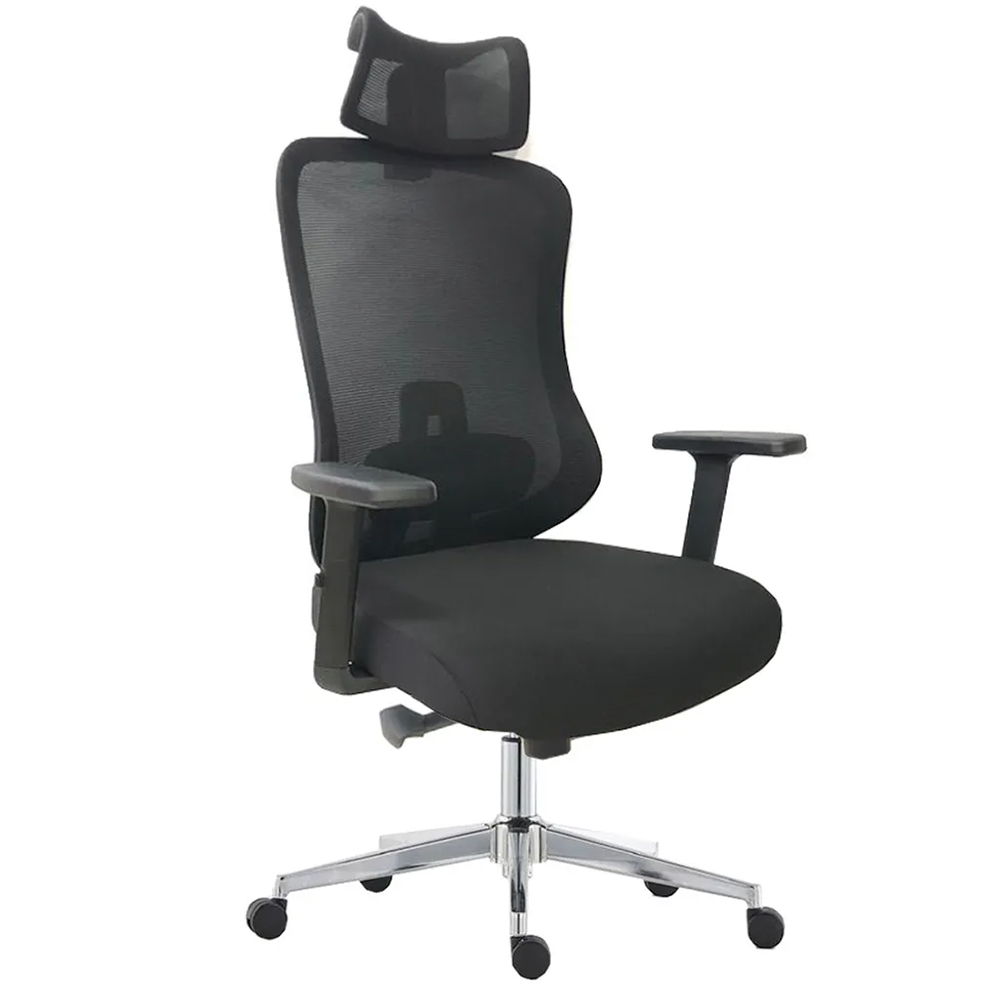 black ergonomic office chair for offices in Shah Alam