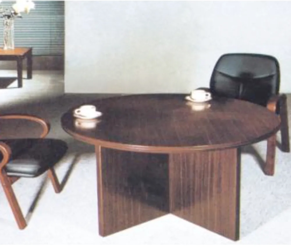 oriental style round discussion meeting table
