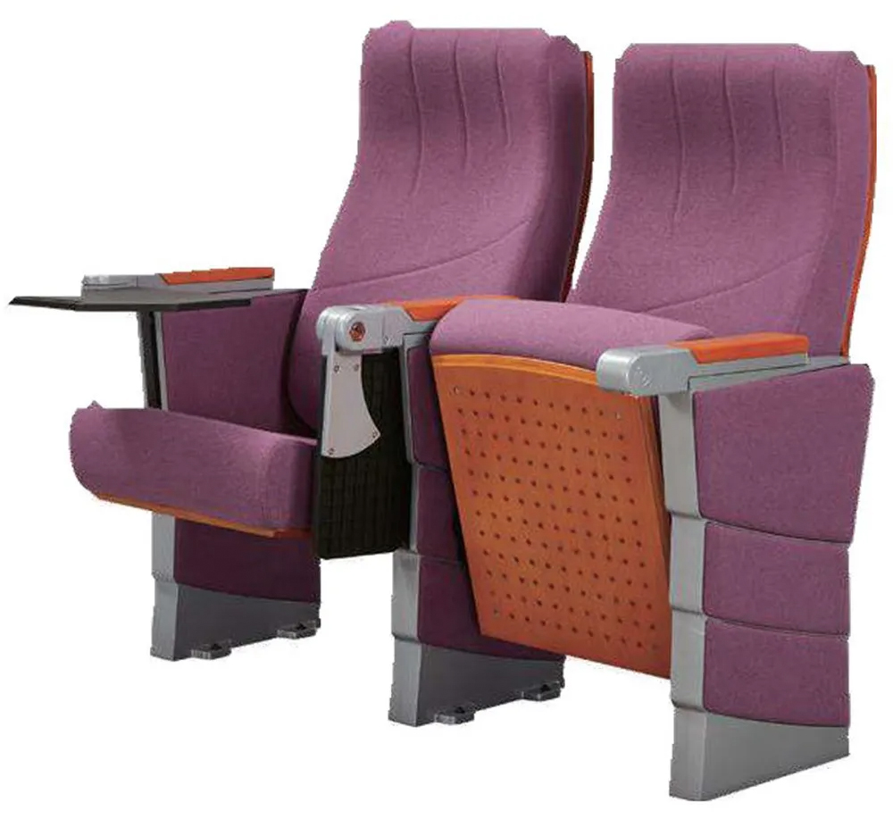 quirky style high density fabric cushion auditorium chair for university lectures in kuala lumpur