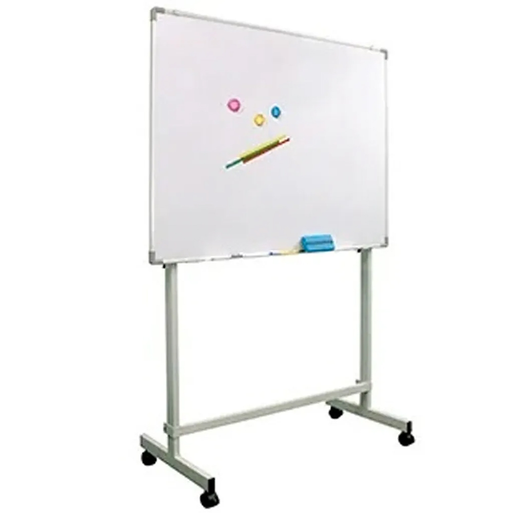 whiteboard with mobile stand for mobility easier use in classes