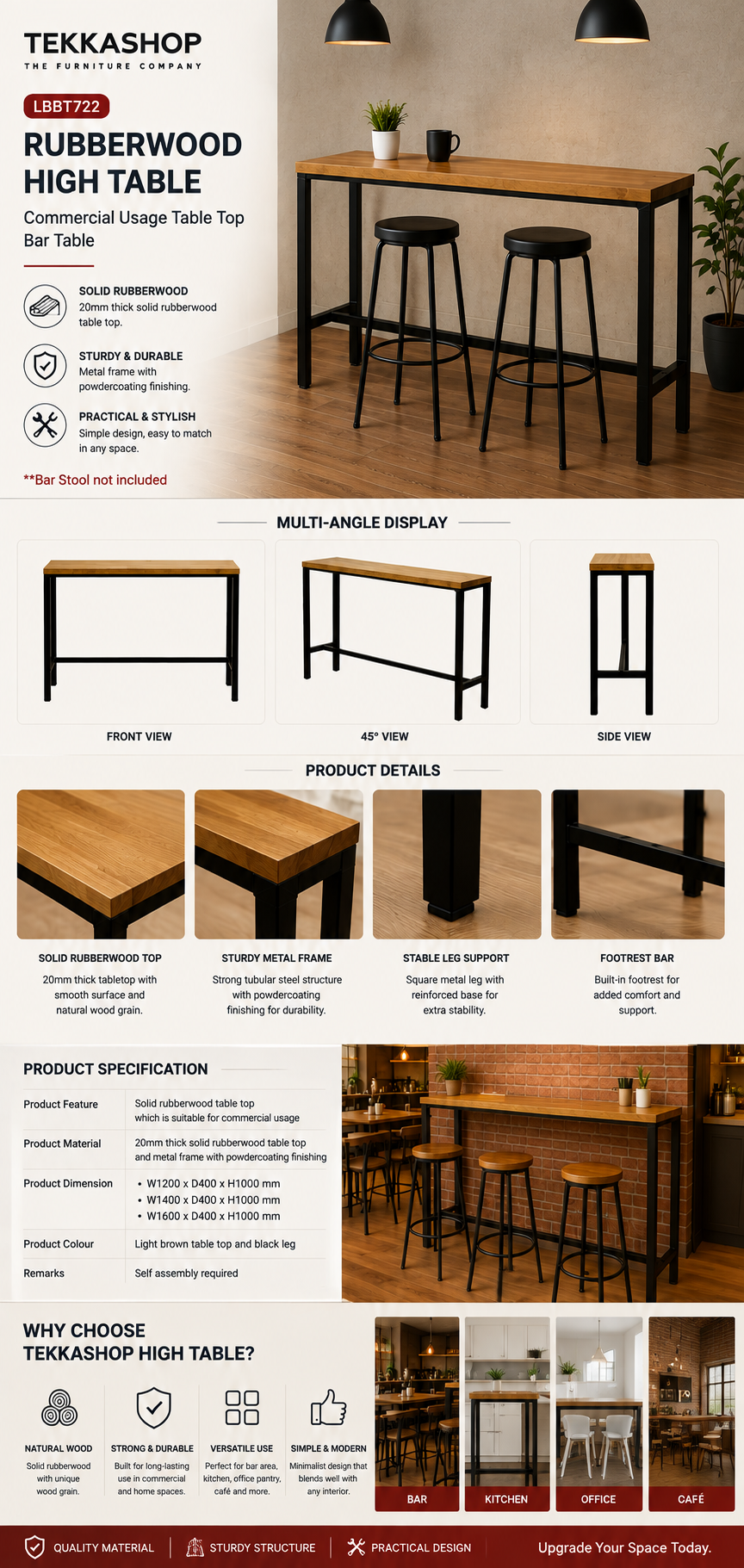 bar table