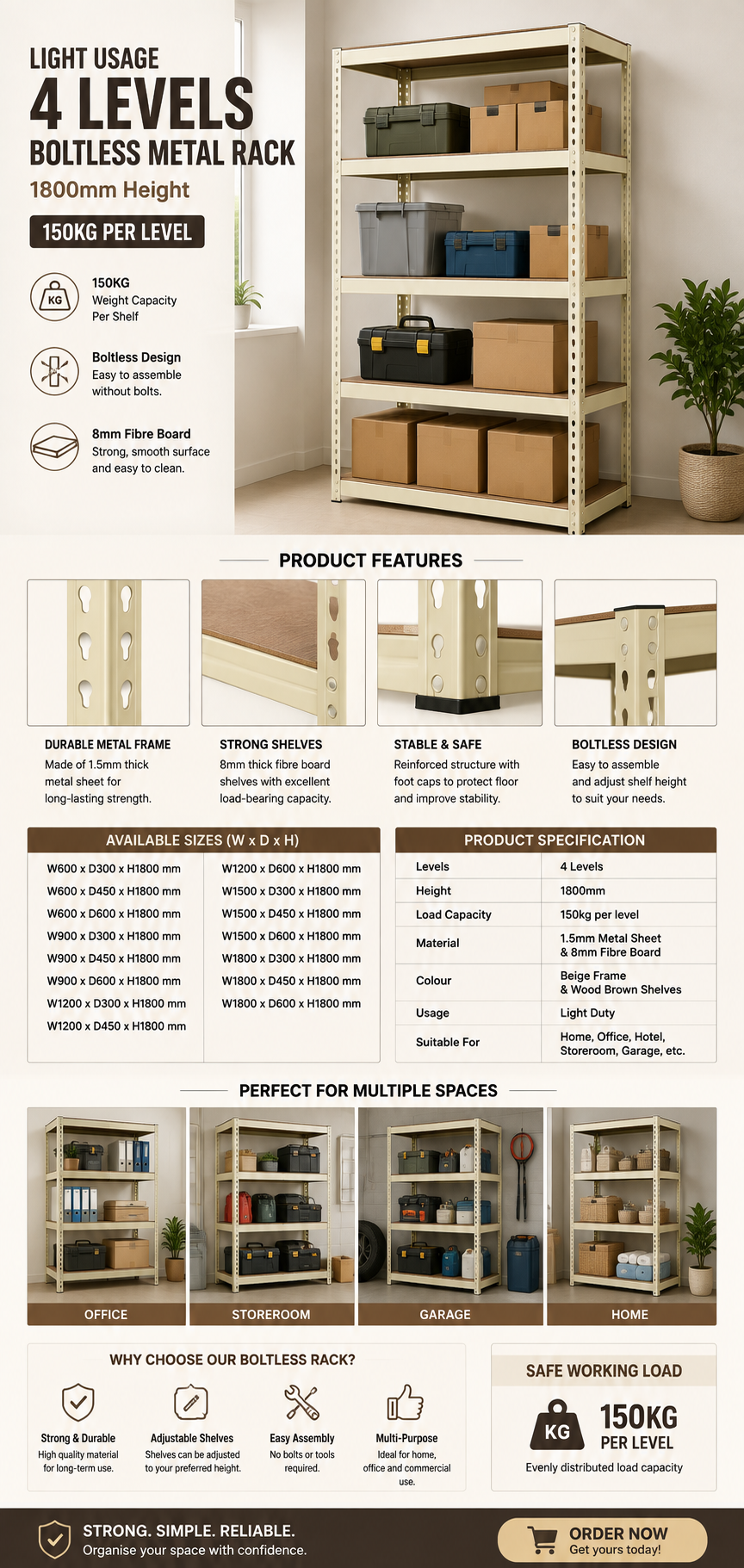 steel cabinets