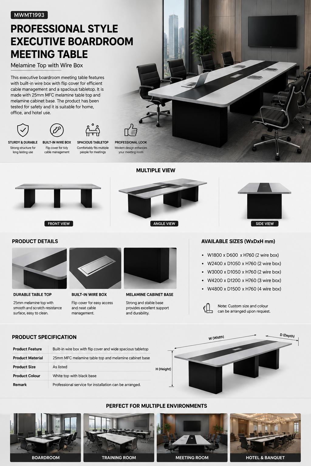 meeting tables