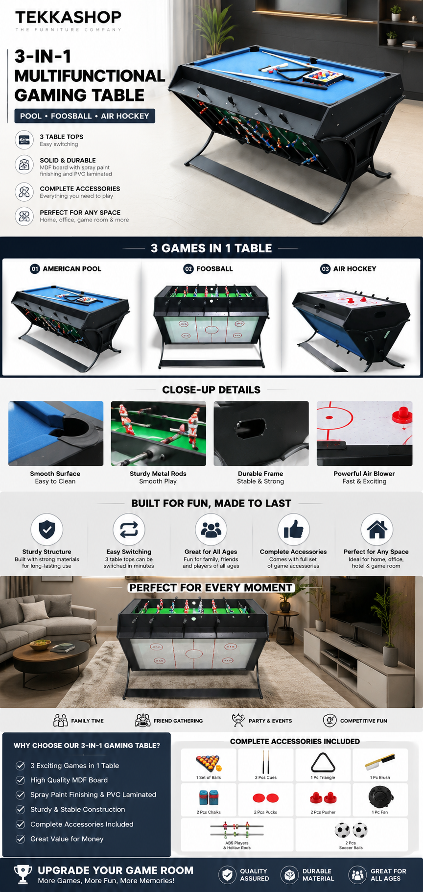 snooker table