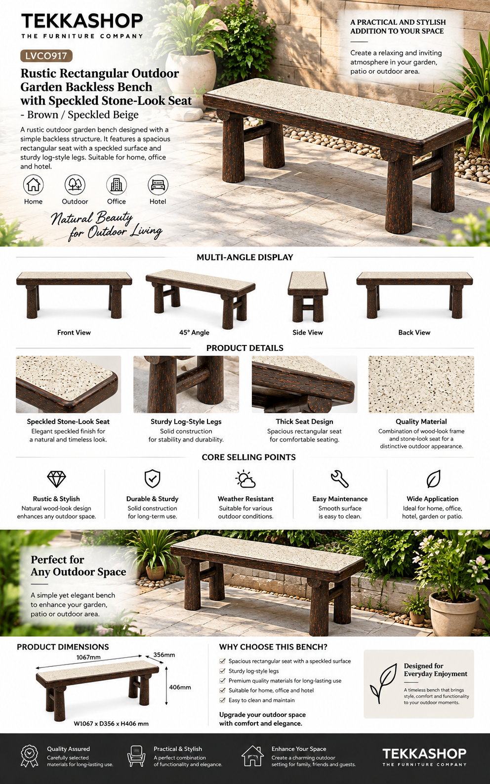 Concrete Bench