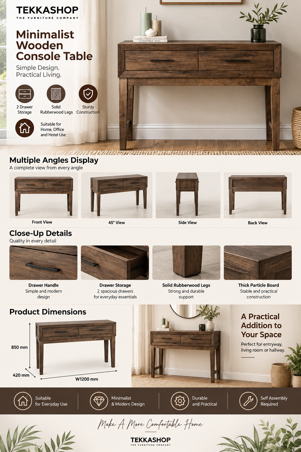 console table